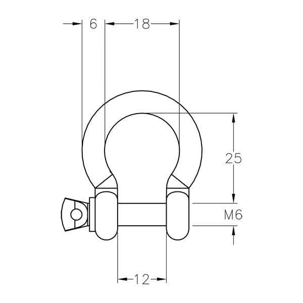 Harpsluiting maximale belasting 100kg. 1