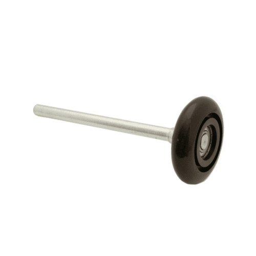 Looprol lang 3 inch staal verzinkt 12mm as