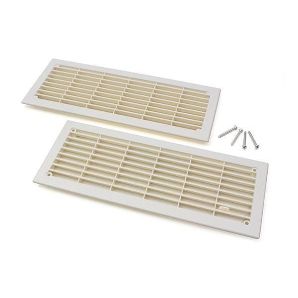 Ventilatierooster wit afsluitbaar