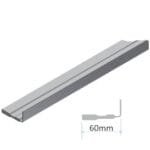 verstevigingsprofiel geschikt voor Hormann 60mm