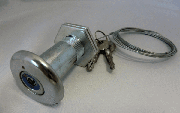Noodontkoppeling met sleutel