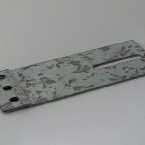 Railplaat 60x150mm verzinkt