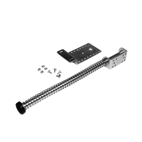 Veerbuffer lang inclusief montageplaat Veerbuffer lang inclusief montageplaat