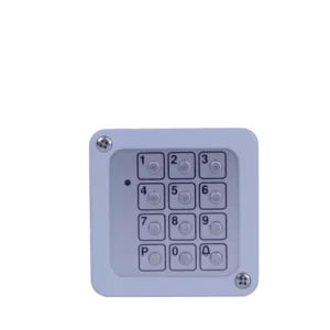 Codeklavier met RVS toetsen type CODE24V. 1