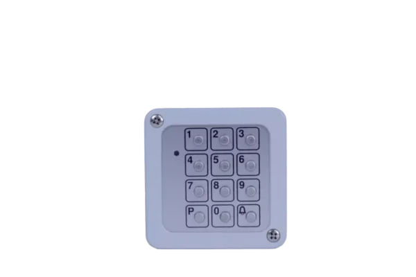 Codeklavier met RVS toetsen type CODE24V. 1