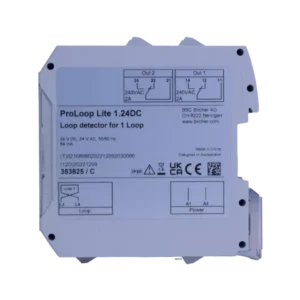Lusdetector met display voor 1 inductielus type PROLOOP LITE 124. 2