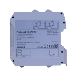 Lusdetector met display voor 1 inductielus type PROLOOP2 124. 2