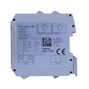 Lusdetector met display voor 2 inductielussen type PROLOOP LITE 2230. 2