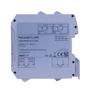 Lusdetector met display voor 2 inductielussen type PROLOOP2 2230. 2