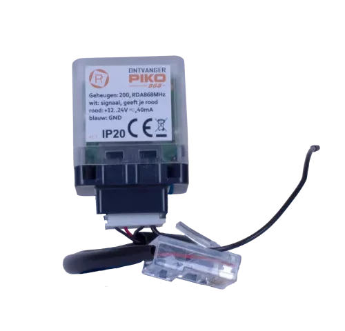 Ontvanger PIKO UBS RDA 1K 868MHzKeeloq 200 geheugenplaatsen 12.24Vacdc