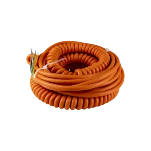 Spiraalkabel oranje 5x05mm² lengtes 30 150 500cm