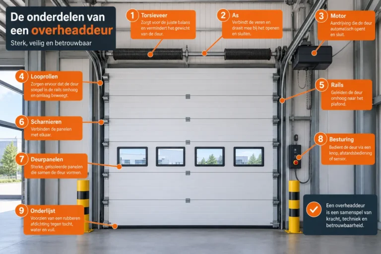 Hoe werkt een overheaddeur