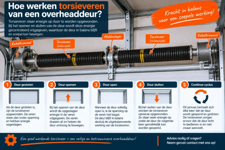 Torsieveren van een overheaddeur uitgelegd